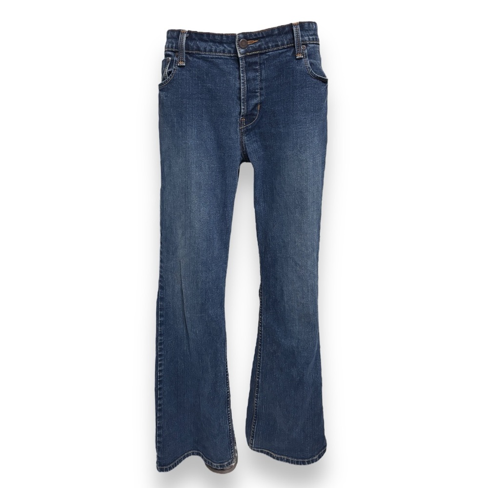 SIGNATURE by LEVI STRAUSS Button Fly Flare Jeans VINTAGE